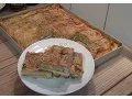 Cheese and Soda Pastry Recipe Made with Ready-Made Phyllo Dough on a Tray