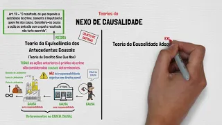 NEXO DE CAUSALIDADE: Resumo Completo! | Teoria Geral do Crime | Direito Penal - Parte V
