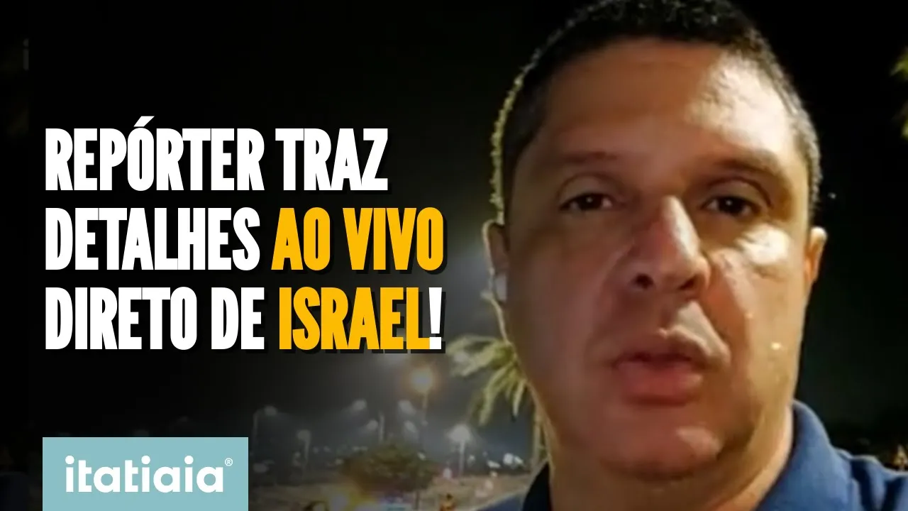 AO VIVO EM ISRAEL! REPÓRTER MICHEL GAWENDO TRAZ MAIS INFORMAÇÕES SOBRE GUERRA ENTRE ISRAEL E HAMAS