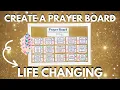 How to create a 2024 prayer board Life changing DIY Prayer board idea