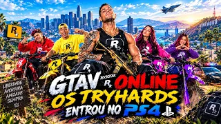 O GTA V VIROU UM CAOS ANTES DO GTA 6 CHEGAR! VEM DEIXAR LIKE 👍🏻💚💜🩷❤️💛