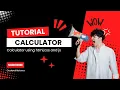 Simple Calculator using HTML CSS JavaScript Beginner Friendly