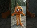 Giant orange fish nemo full body BIGGYMONKEY COM Costume Mascot cute size