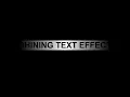 Amazing Shining Text Animation Effects Using Only HTML CSS Pure CSS Tutorials