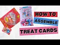 How To Assemble Treat Cards Valentine s Day Candy Grams