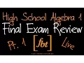 2024 Algebra 1 EOC Final Exam Review Part 1 fbt Algebra I 2nd Semester Final Exam Review