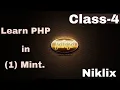 Class 4 PHP Tutorial for Beginners Best PHP Tutorial Learn PHP PHP Basics