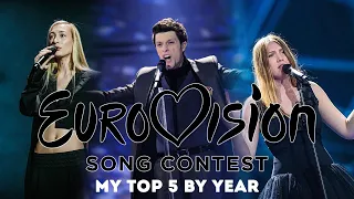 Download Eurovision Song Contest (2010 - 2022) | My Top 5 by year MP3