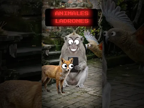 3 Animales que son Ladrones! ☠️