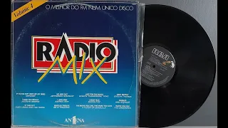 Rádio Mix Antena 1 - Volume 4 - Coletânea Pop Internacional - (Vinil Completo - 1985) - Baú Musical