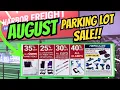 Harbor Freight August Parking Lot Sale Full Flyer