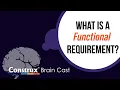 What Is a Functional Requirement