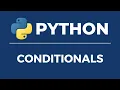 Python Programming Fundamentals Python Conditionals