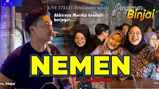 lagu jawa viral nemen live street pengamen binjai pasar kaget