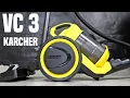 Karcher VC 3 Bagless Vacuum - Multi Cyclone Vacuum Cleaner Unboxing Testing