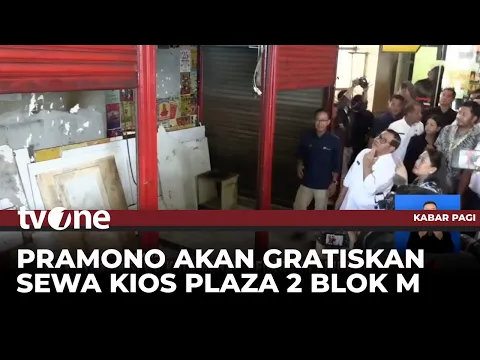 Pengumuman! Gubernur Jakarta Akan Gratiskan Sewa Kios Selama 2 Bulan di Plaza Blok M