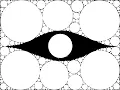Bad Apple using a Circle Packing Algorithm