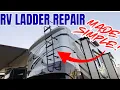 RV Ladders Made Simple or Simply a Bad Idea