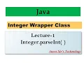 Integer Wrapper Class In Java parseInt Easily Explained