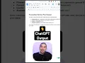 Perfect Copy Paste from ChatGPT