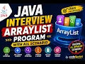 Java ArrayList Program with Explanation