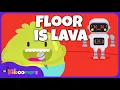 Floor Is Lava Song - THE KIBOOMERS Preschool Songs - Freeze Dance