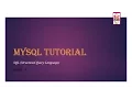 SQL TUTORIAL 3 ON XAMPP SERVER