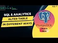 ALTER command in SQL English SQL-7 Explained We Data