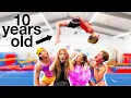 KIDS VS ADULTS EXTREME GYMNASTIC CHALLENGE