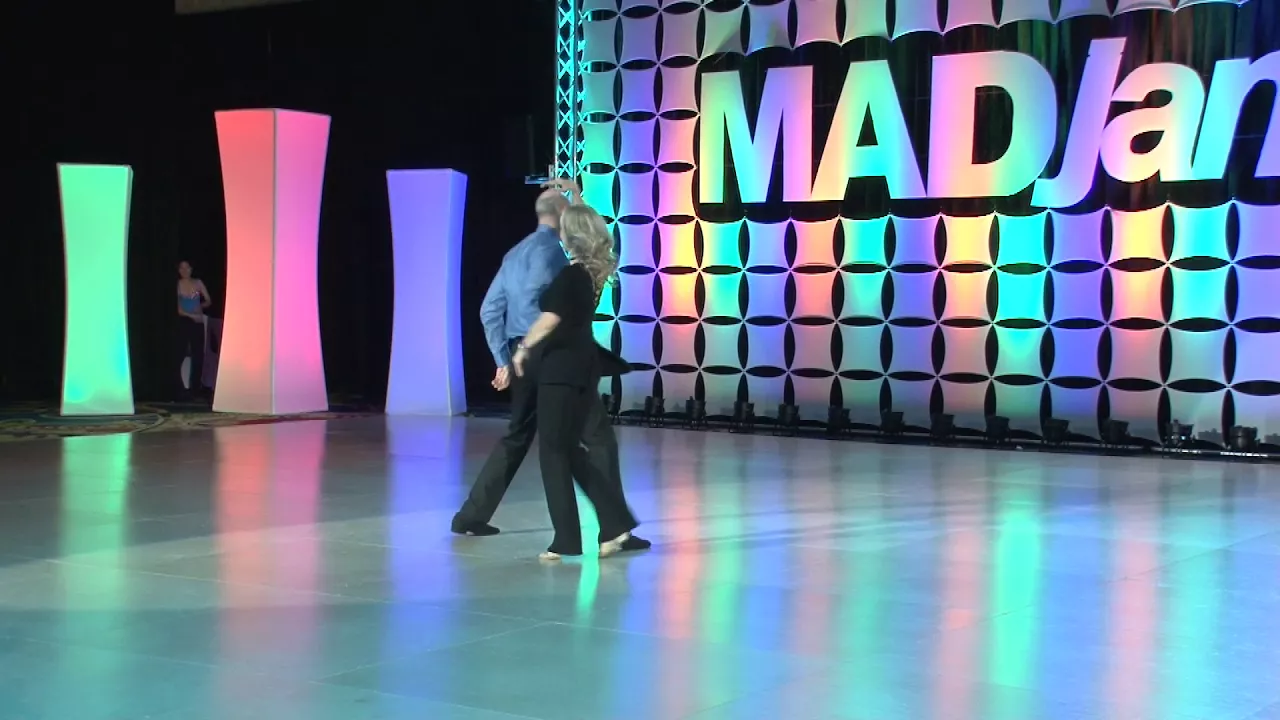 MADjam 2018 Pro Am Spotlight Leaders Cal Biesecker with Kristin Wenger