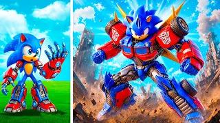 Upgrading to TRANSFORMER SONIC In GTA 5
