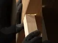 Download Lagu Assembling a Wooden Cross-Leg Joint with Screws and Glowing Peg #handbuilding #carving #asmr