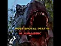 Most brutal deaths in Jurassic || Montagem Tiro biônico Stelar 1.0#edit #jurassicworld #shortsviral