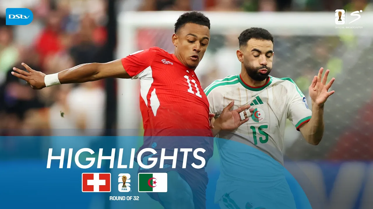 Switzerland vs Algeria | Match Highlights | FIFA World Cup 2026™