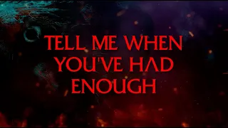Evanescence - Tell Me When You've Had Enough (Official Visualizer)