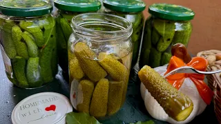 Kornishona turshi pa konzervuse!Receta qe e baj me vite!