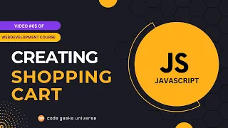 How to Use JavaScript Arrays and Array Methods to Create Shopping Cart Web Development Tutorial