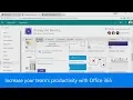 Increase your team s productivity with Office 365