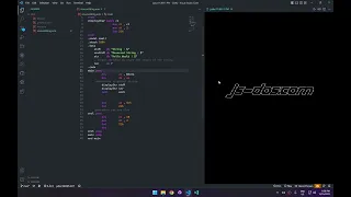 MASM-8086 Program to reverse a hardcoded string