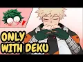BakuDeku - Bakugo Only Calms Down When Deku Touches Him BKDK Comic Dub