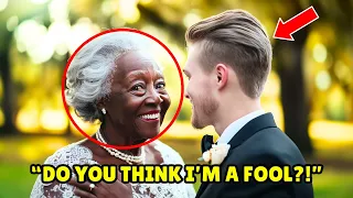 Young White Man Married Old Rich Black Woman for Money, BUT SHE FOUND OUT HIS PLAN!