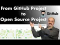 How I Started an Open Source Project from a GitHub Project Repository