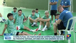 Chape Futsal vence teste e se prepara para torneio inédito
