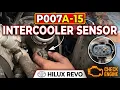Toyota Hilux Revo P007A-15 Code Fix Intercooler Temperature Sensor Problem