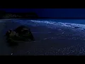 Waves Rolling Ashore, Deep Sleeping On A Calm Night - Listen At Low Volume