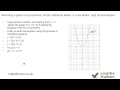 Function notation sketching graphs iGCSE Additional Maths A Level Maths High School Algebra