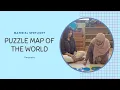 Montessori Geography - The Puzzle Map of the World