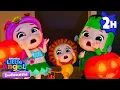 Jangan Takut Dengan Monster! | Little Angel Bahasa Indonesia | Kartun dan Lagu Anak