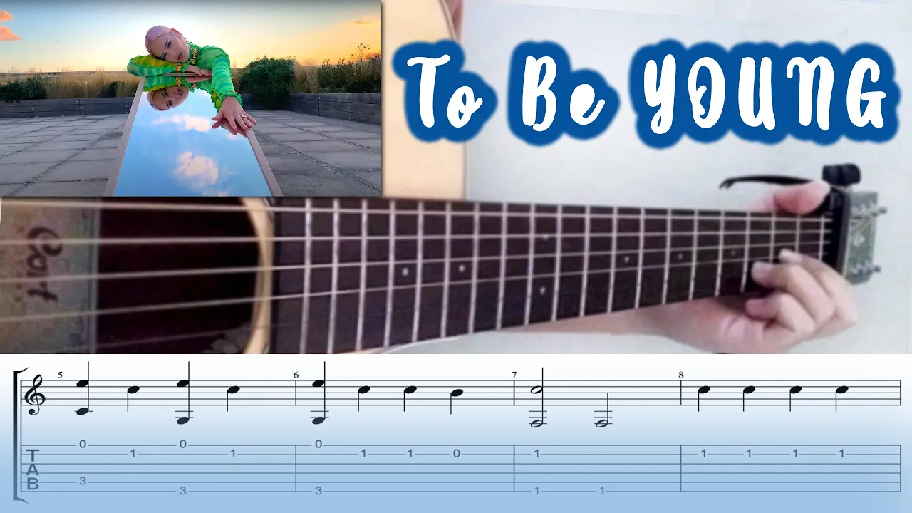 Anne-Marie - To Be Young (feat. Doja Cat) | Fingerstyle Guitar Cover (FREE TABS)