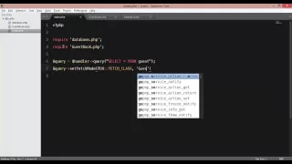 PHP Data Objects 4 Fetch class